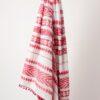 Meraki Cotton Blend Sarong – Watermelon with Magenta Trim
