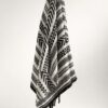 Meraki Cotton Sarong – Black & White Geometric