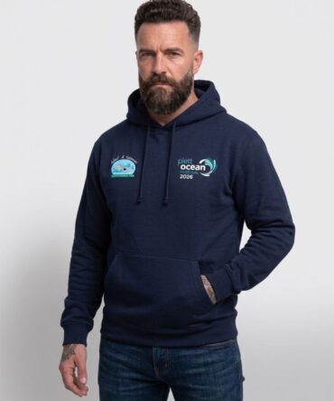 Navy Blue Plett Ocean Festival Hoodie