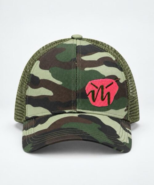 Trucker Cap - Camo Girl Ponytail